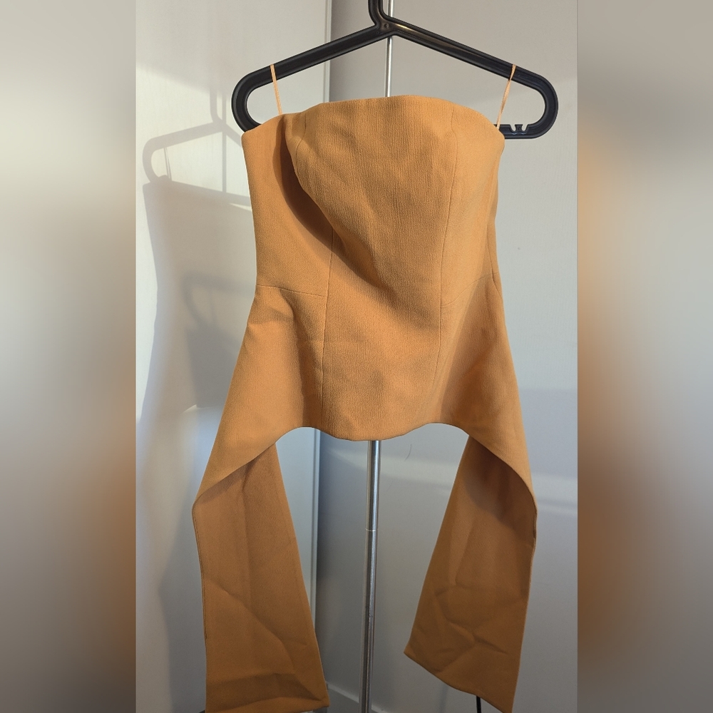 Sleeveless Top Mustard